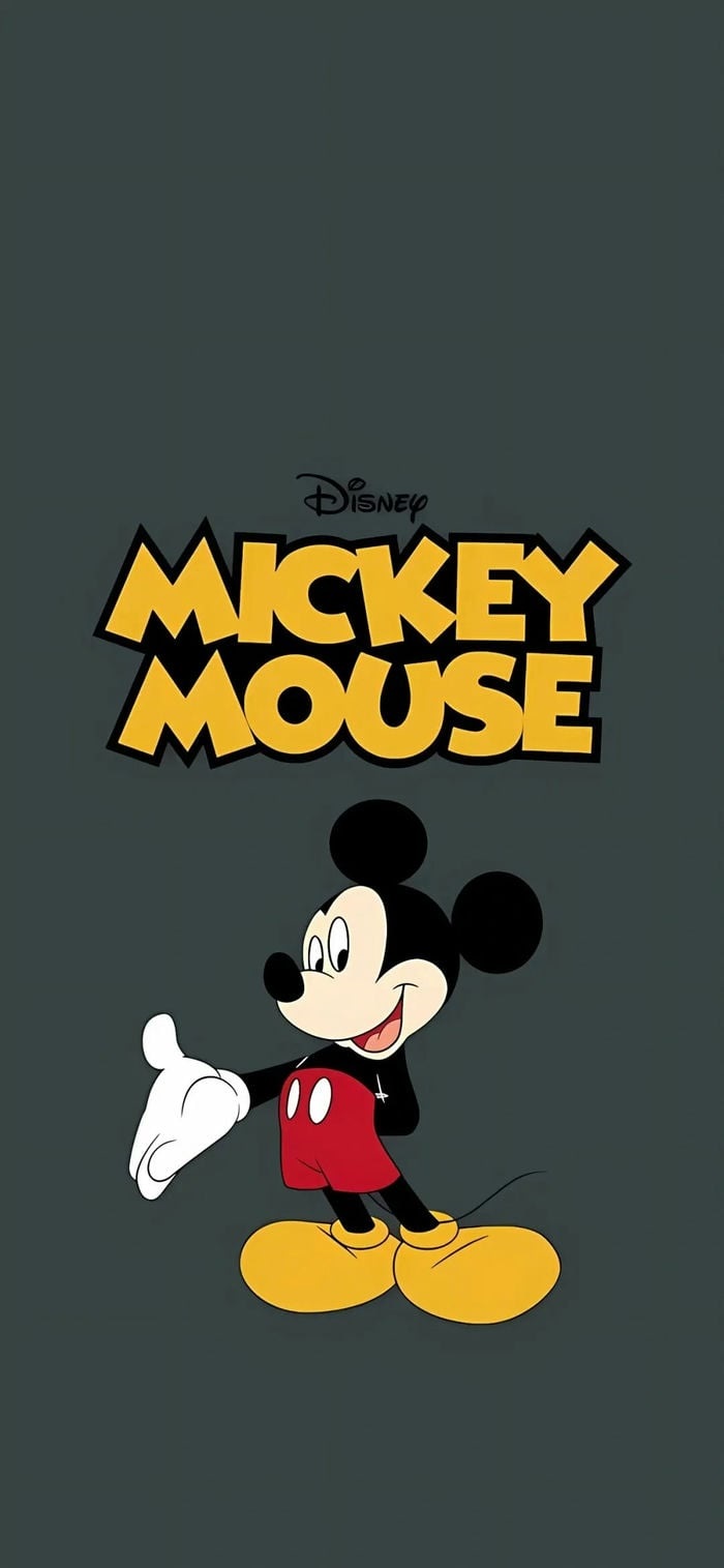 hình nền mickey mouse cho iphone