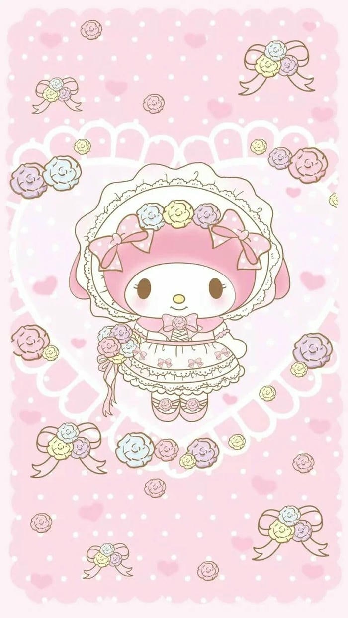 hình nền my melody siêu đáng iu