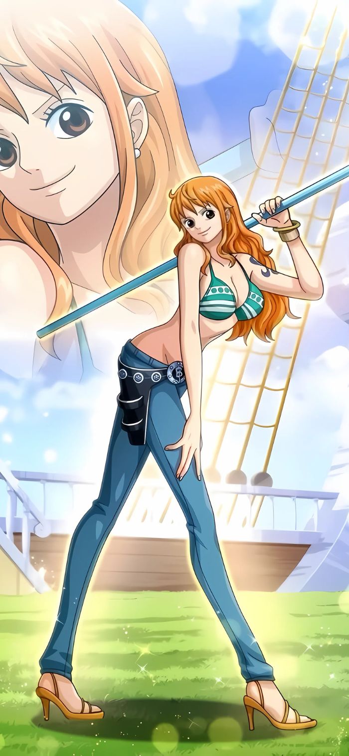 hình nền one piece nami đẹp