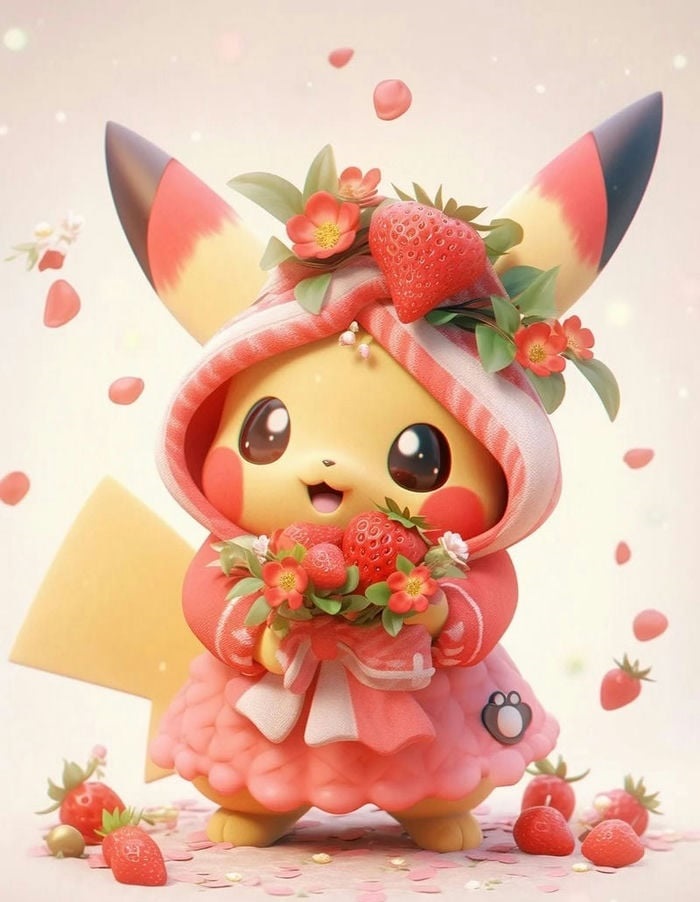 hình nền pikachu 4k 3d