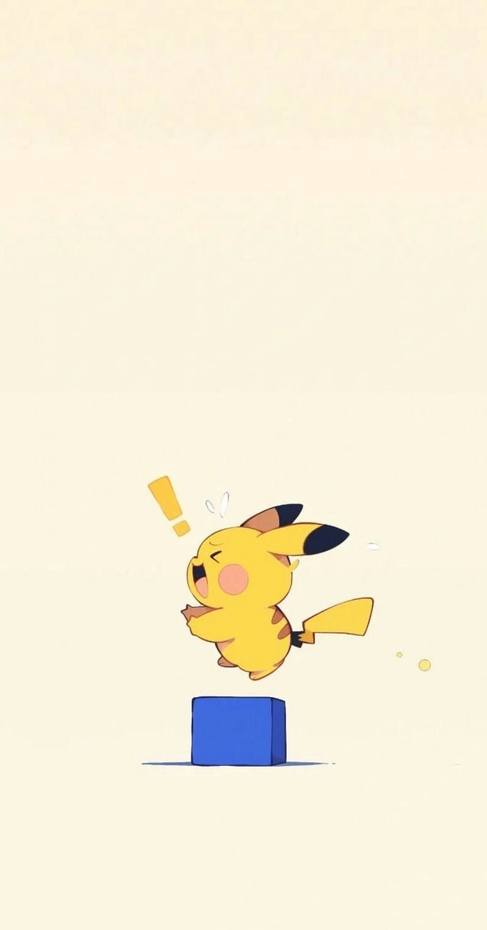 hình nền pikachu đơn giản