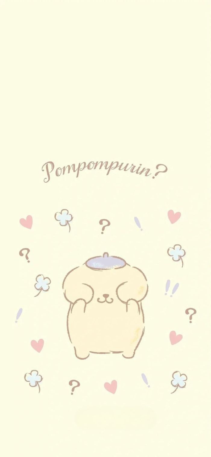 hình nền pompompurin yêu quá