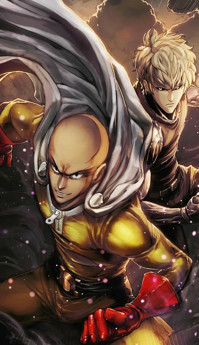 hình nền saitama genos