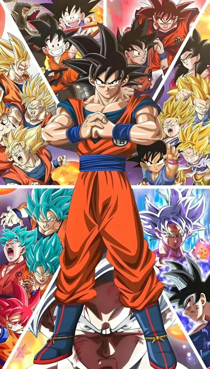 hình nền super saiyan goku