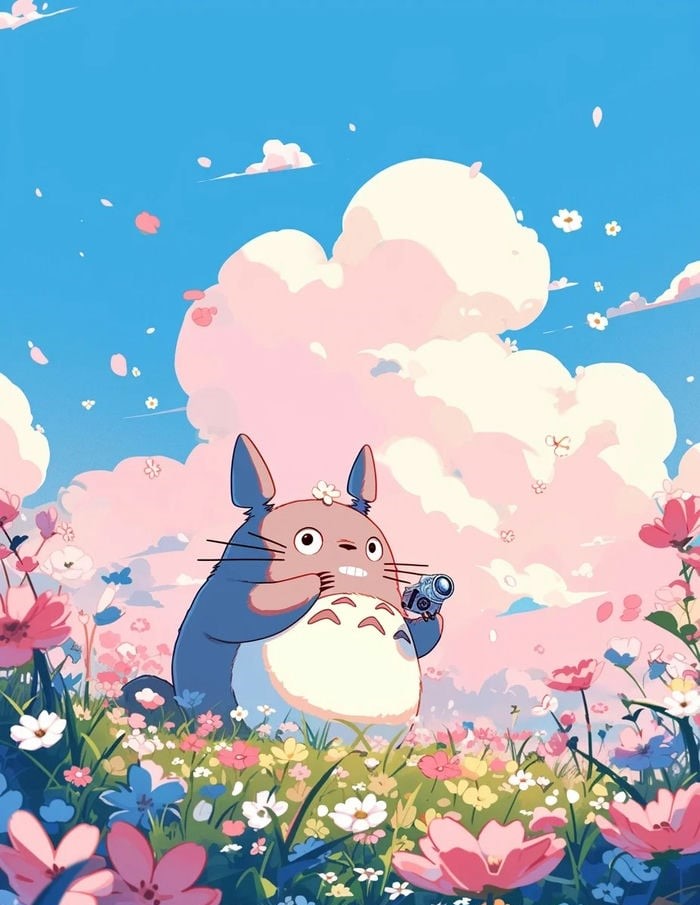 hình nền totoro 4k