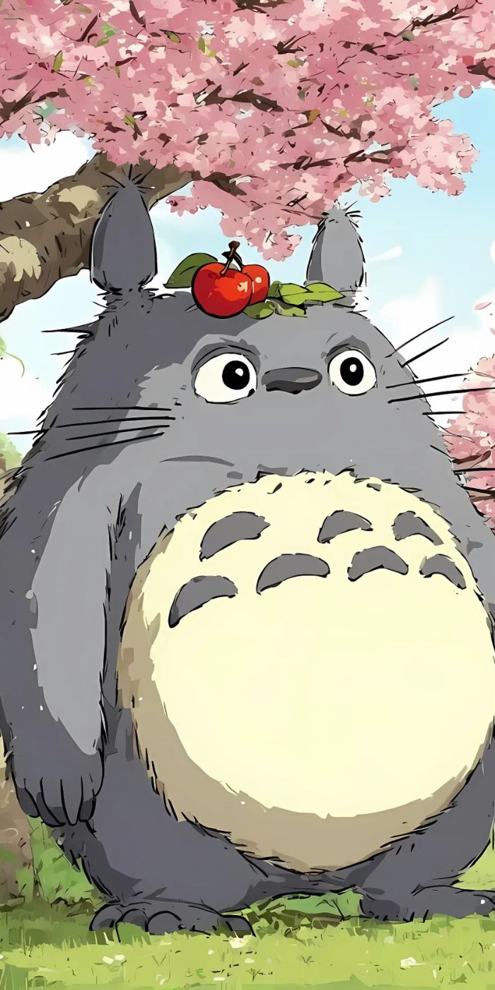 hình nền totoro cho điện thoại