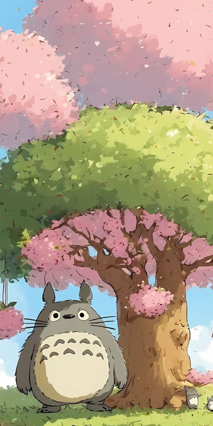 hình nền totoro cute sociu