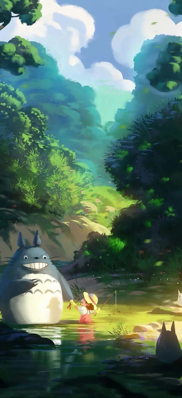 hình nền totoro đẹp xinh