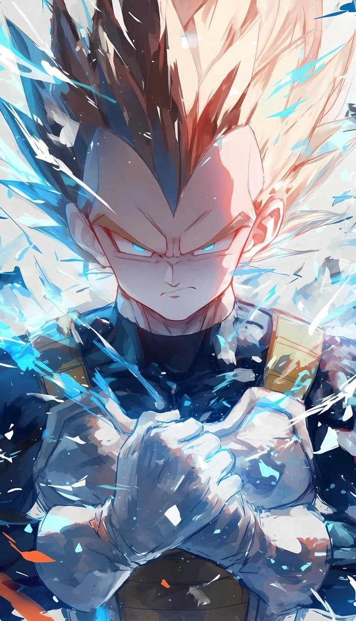 hình nền vegeta bản năng vô cực