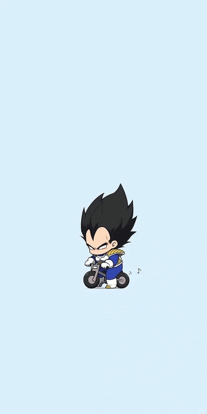 hình nền vegeta đáng yêu