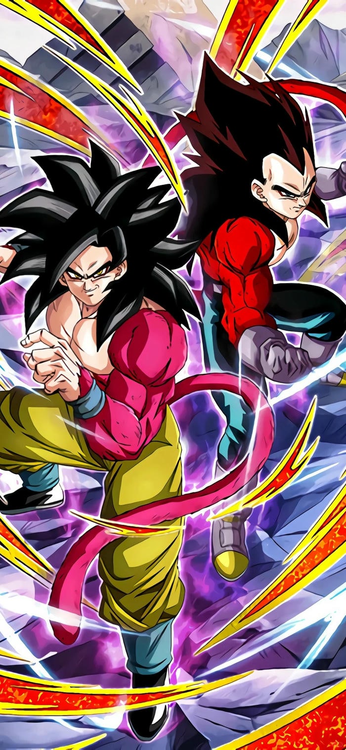 hình nền vegeta goku ss4