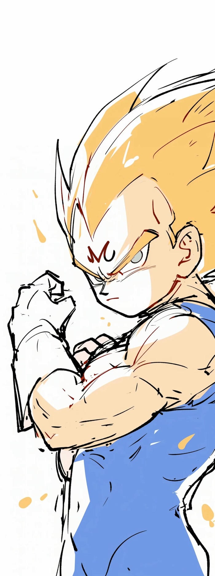 hình nền vegeta majin kháu khỉnh