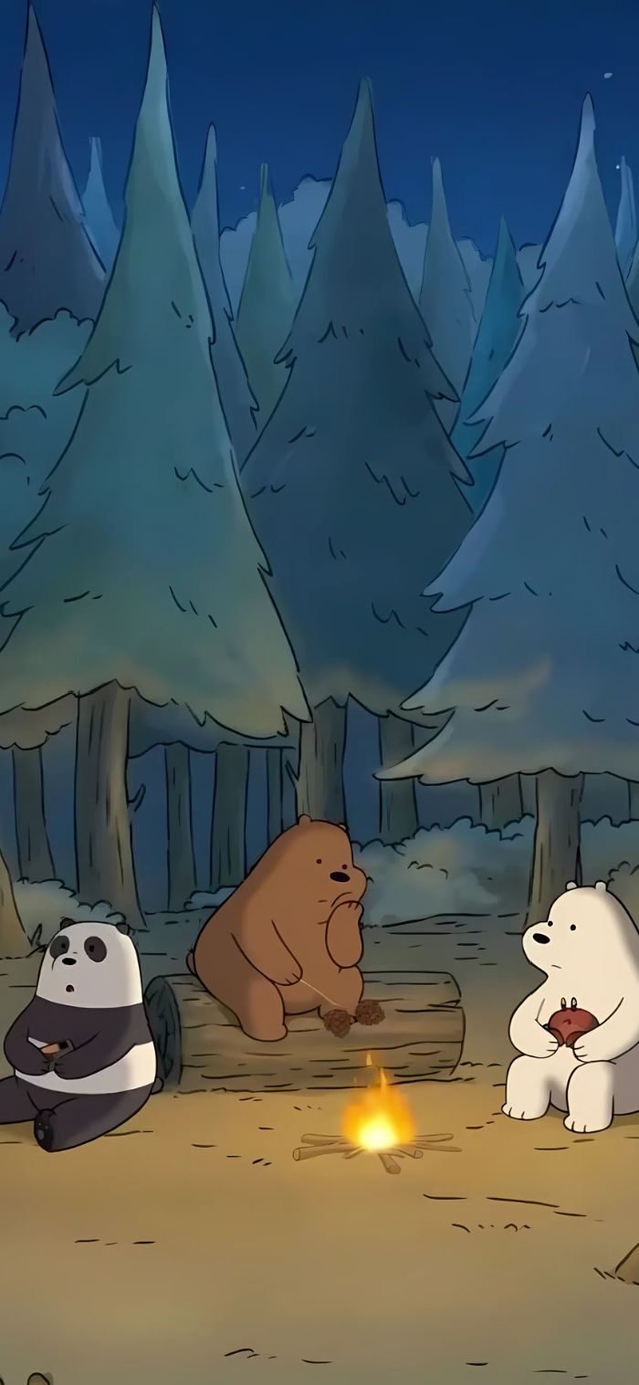 hình nền we bare bears cute