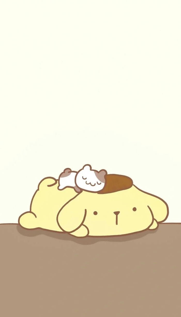 pompompurin hình nền đơn giản