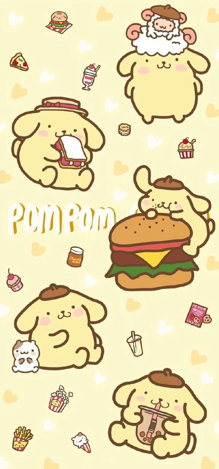 pompompurin hình nền rất xinh