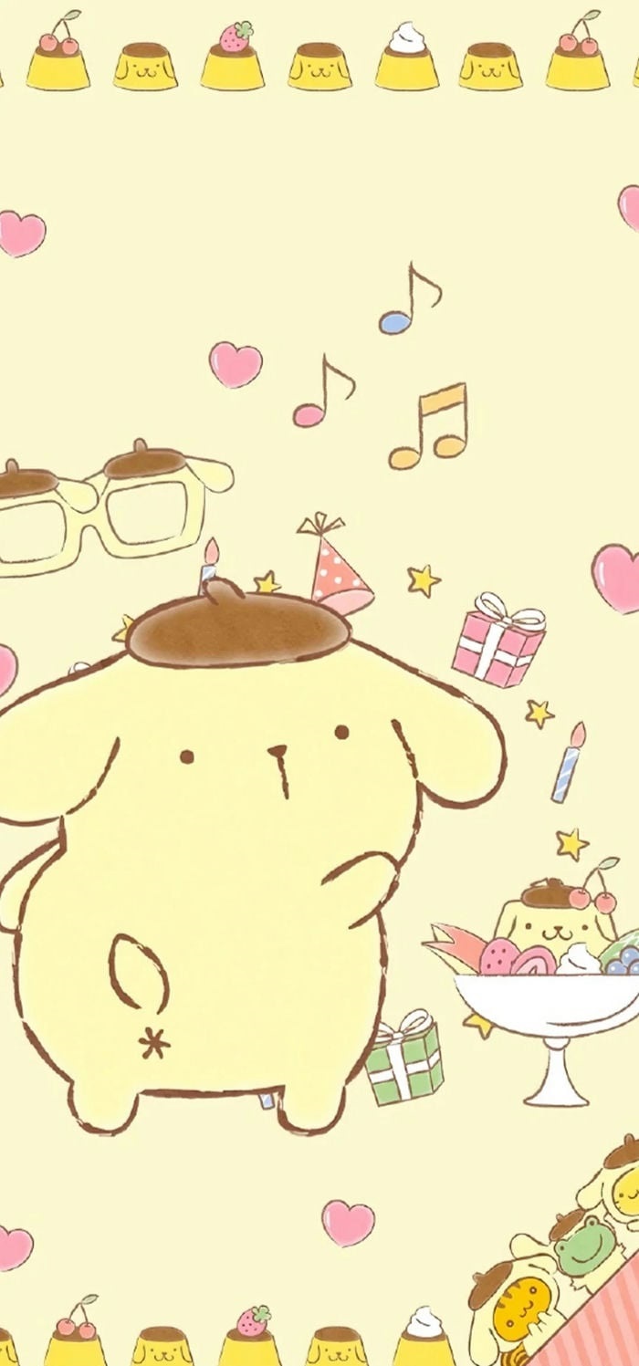 pompompurin hình nền rất yêu