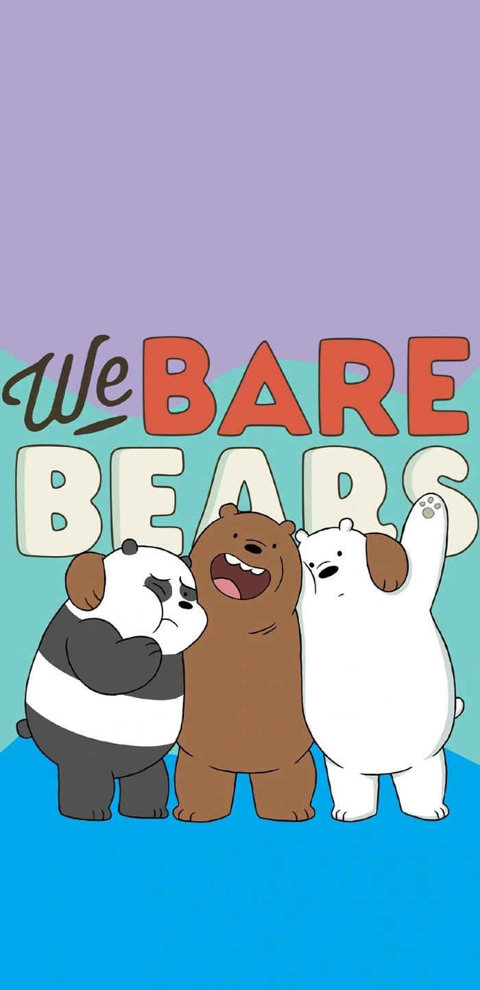 we bare bears hình nền cn