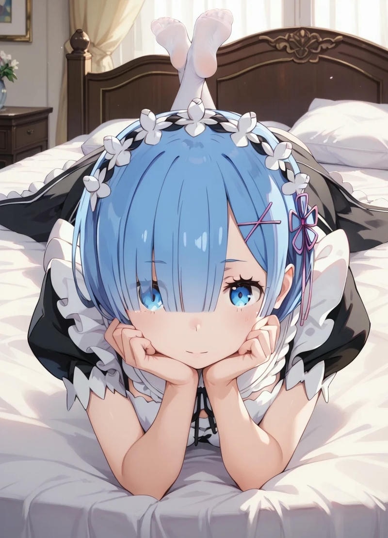 ảnh anime rem cute