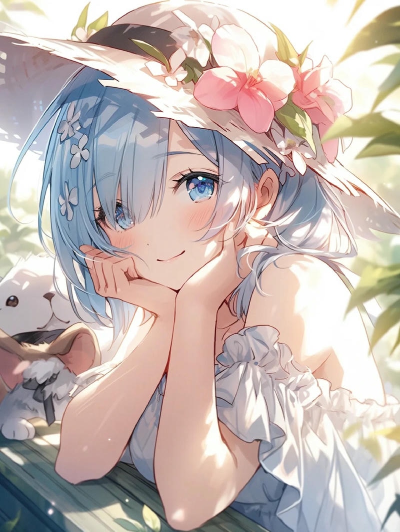 ảnh rem cute