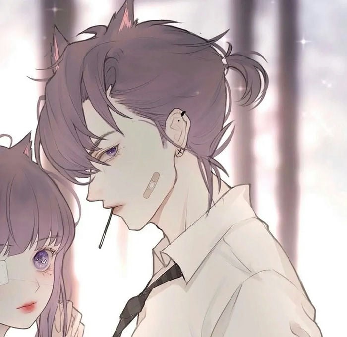 avatar đôi anime ngầu nam nữ