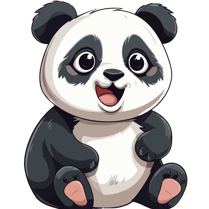 hình ảnh gấu trúc cực chất