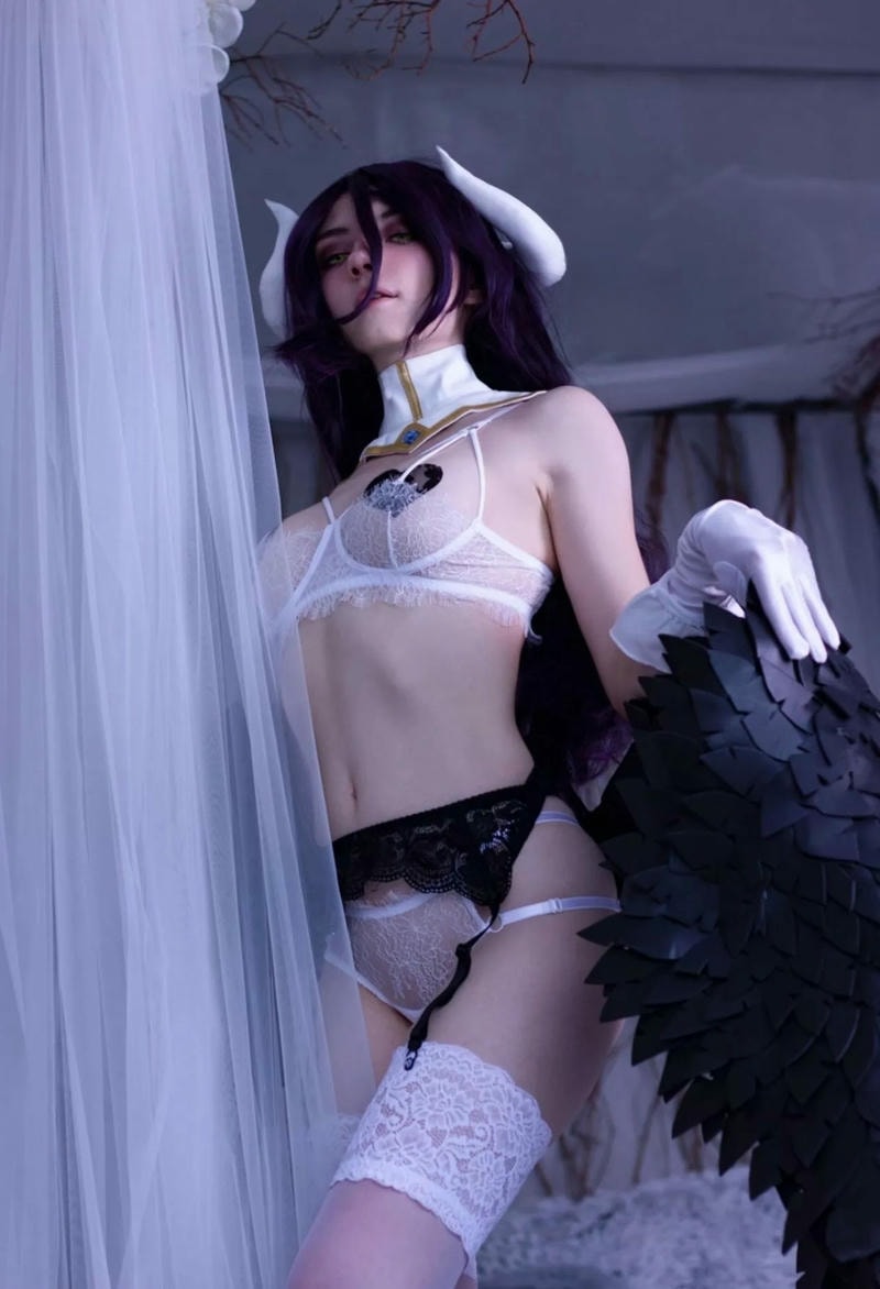 ảnh cosplay albedo đẹp