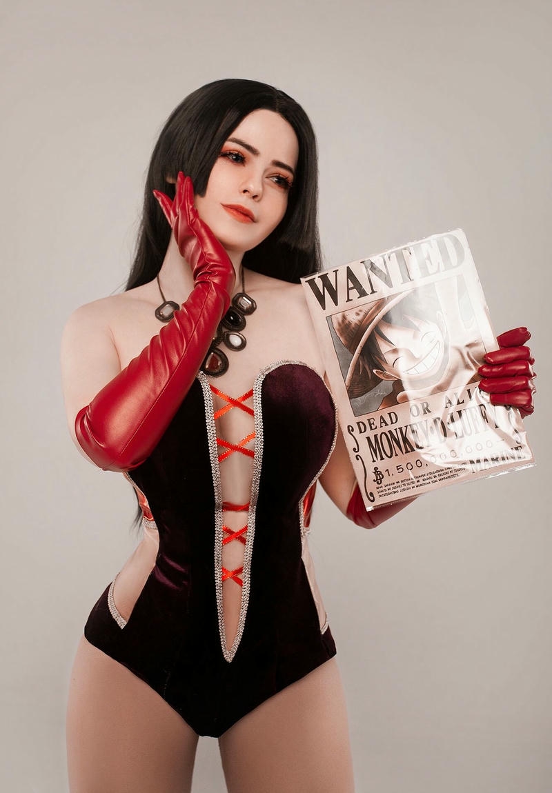 ảnh cosplay boa hancock dễ thương