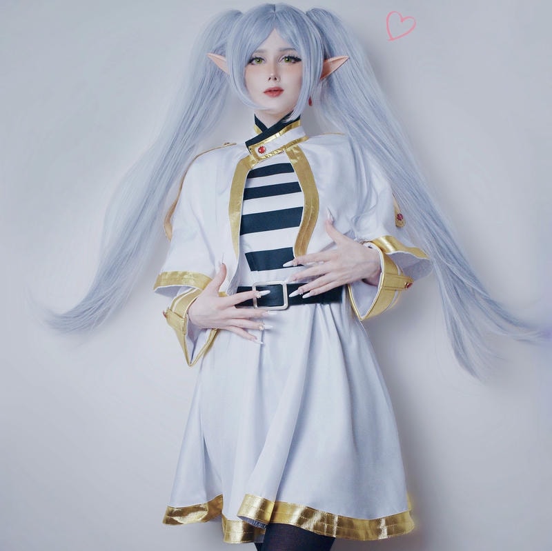 ảnh cosplay frieren xinh