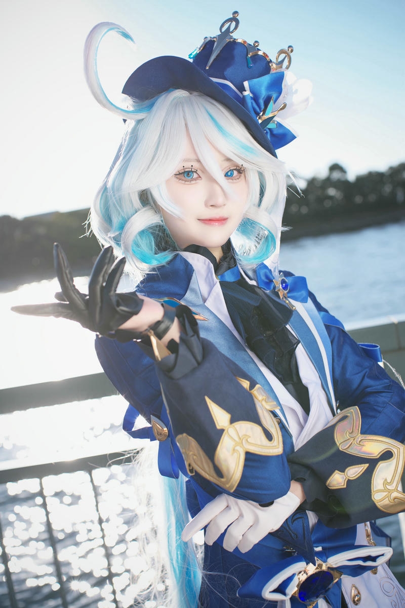 ảnh cosplay furina cực dâm