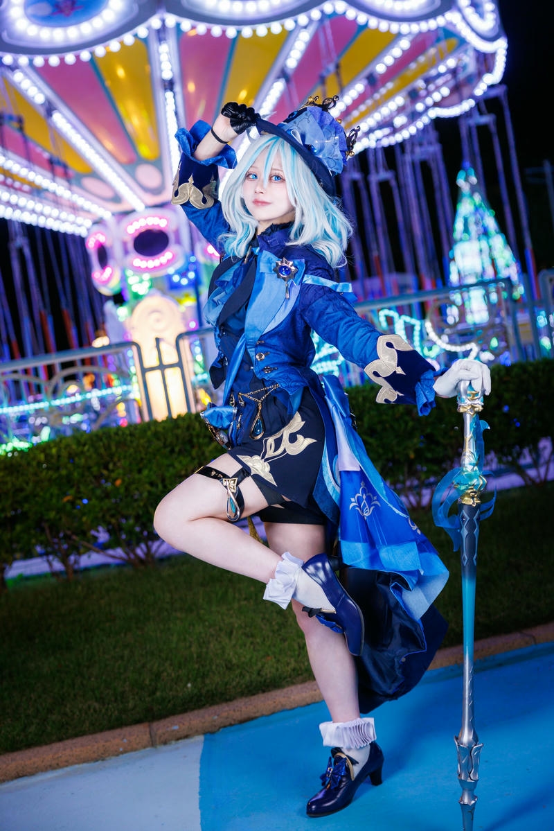 ảnh cosplay furina cực xinh