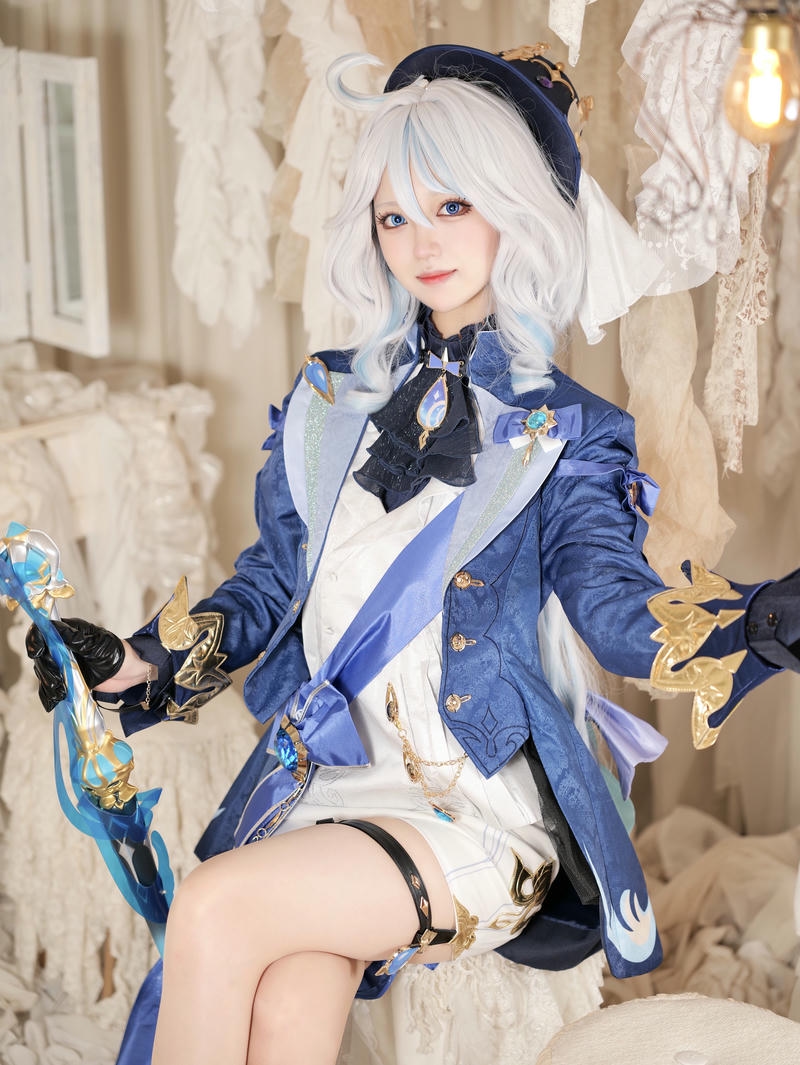 ảnh cosplay furina đáng yêu