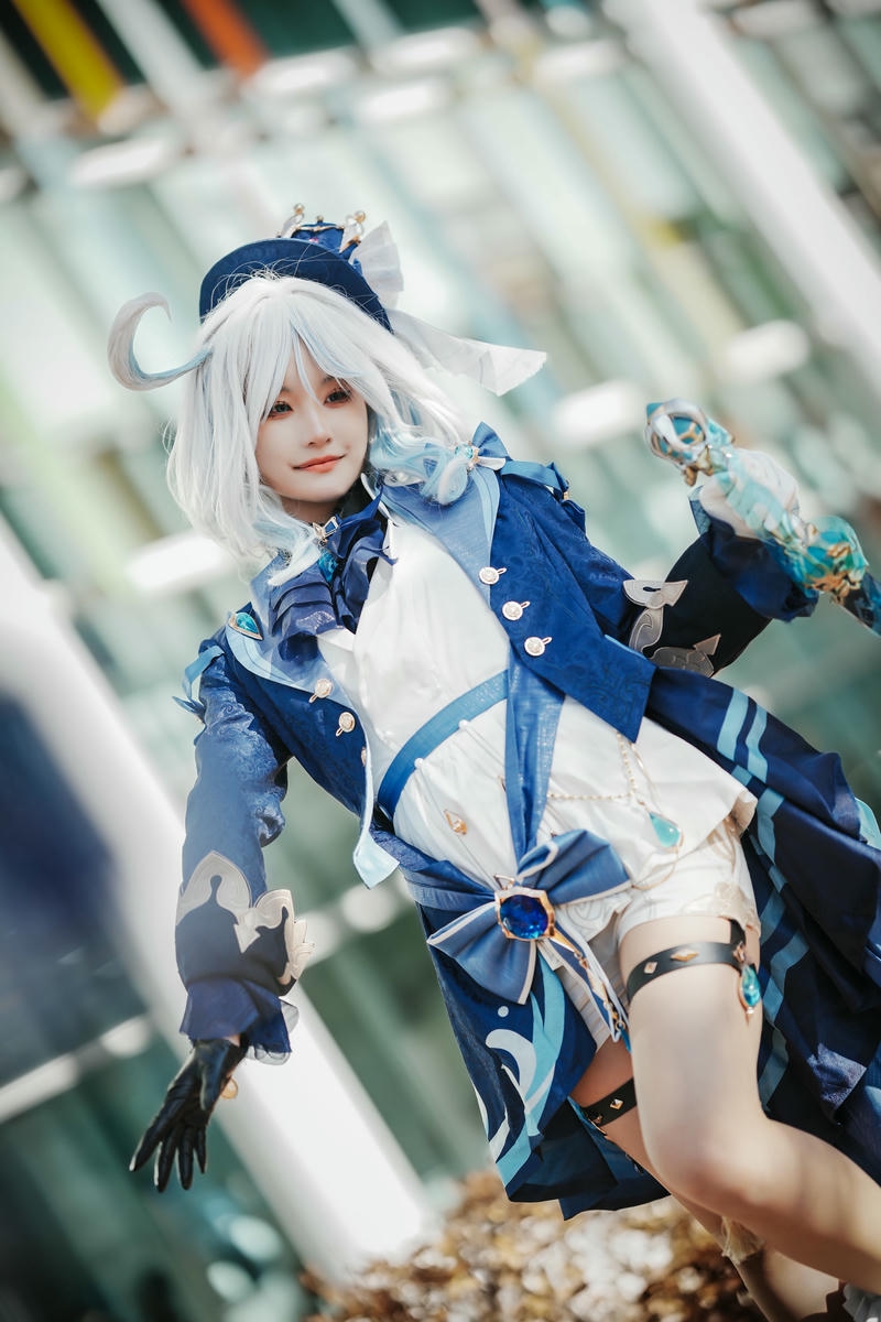 ảnh cosplay furina dễ thương