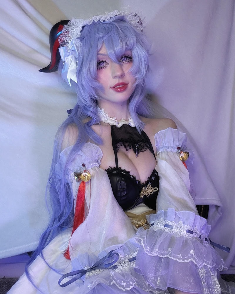 ảnh cosplay ganyu dâm