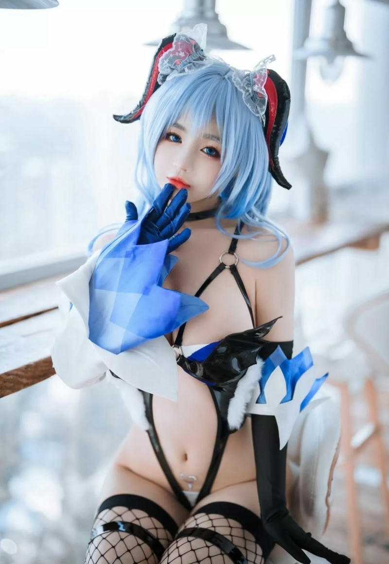 ảnh cosplay genshin dễ thương