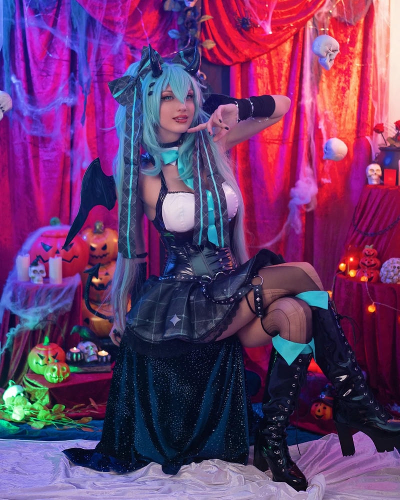 ảnh cosplay halloween cực đẹp