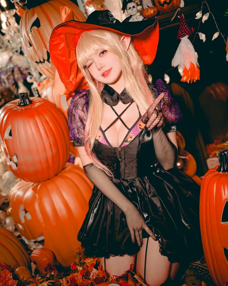 ảnh cosplay halloween quyễn rũ