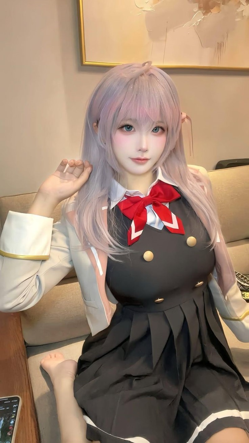 ảnh cosplay học sinh cute nhất