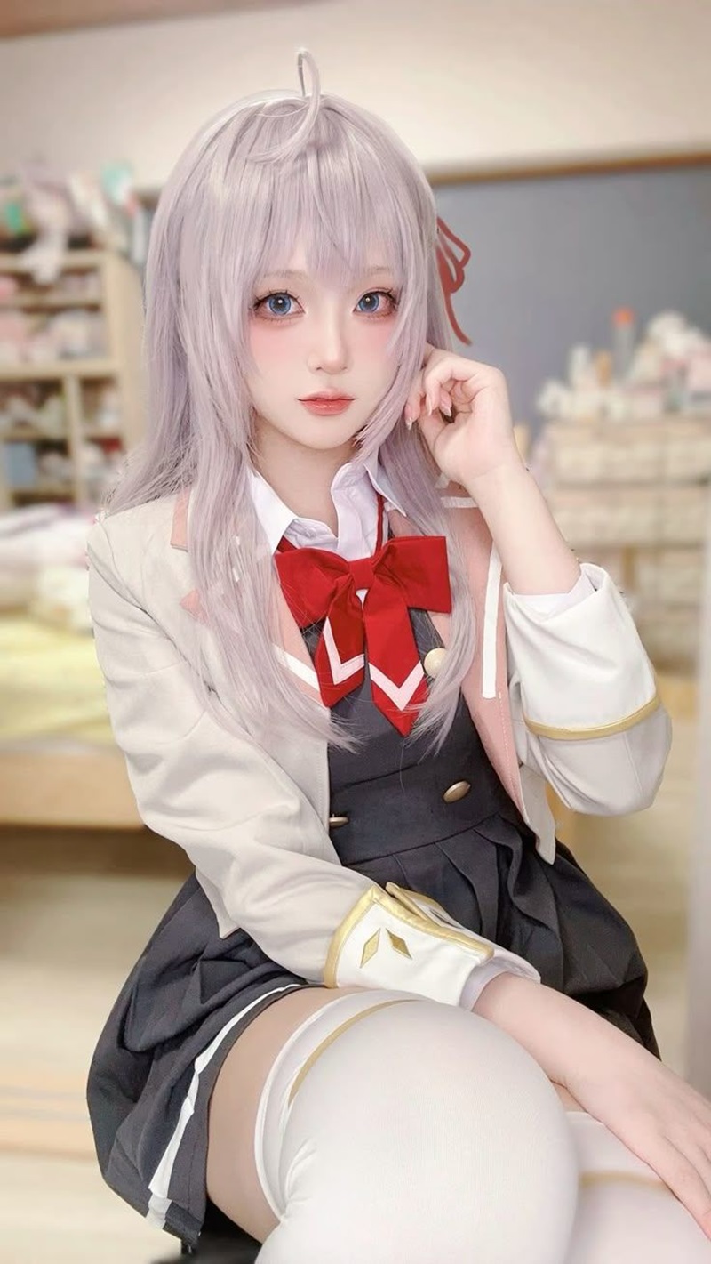 ảnh cosplay học sinh cute