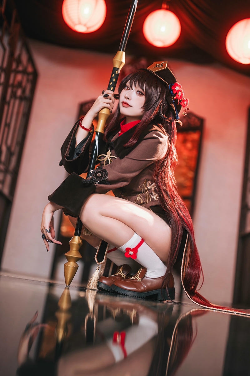 ảnh cosplay hutao sexy