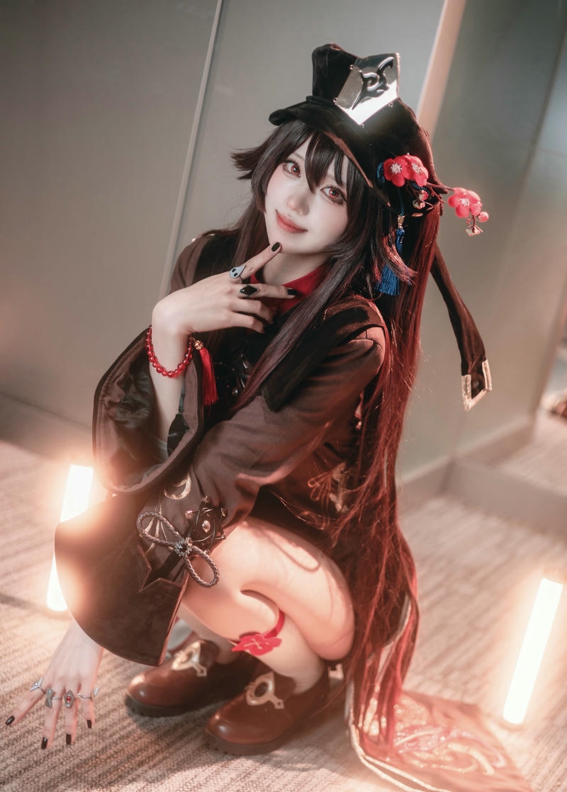 ảnh cosplay hutao xinh