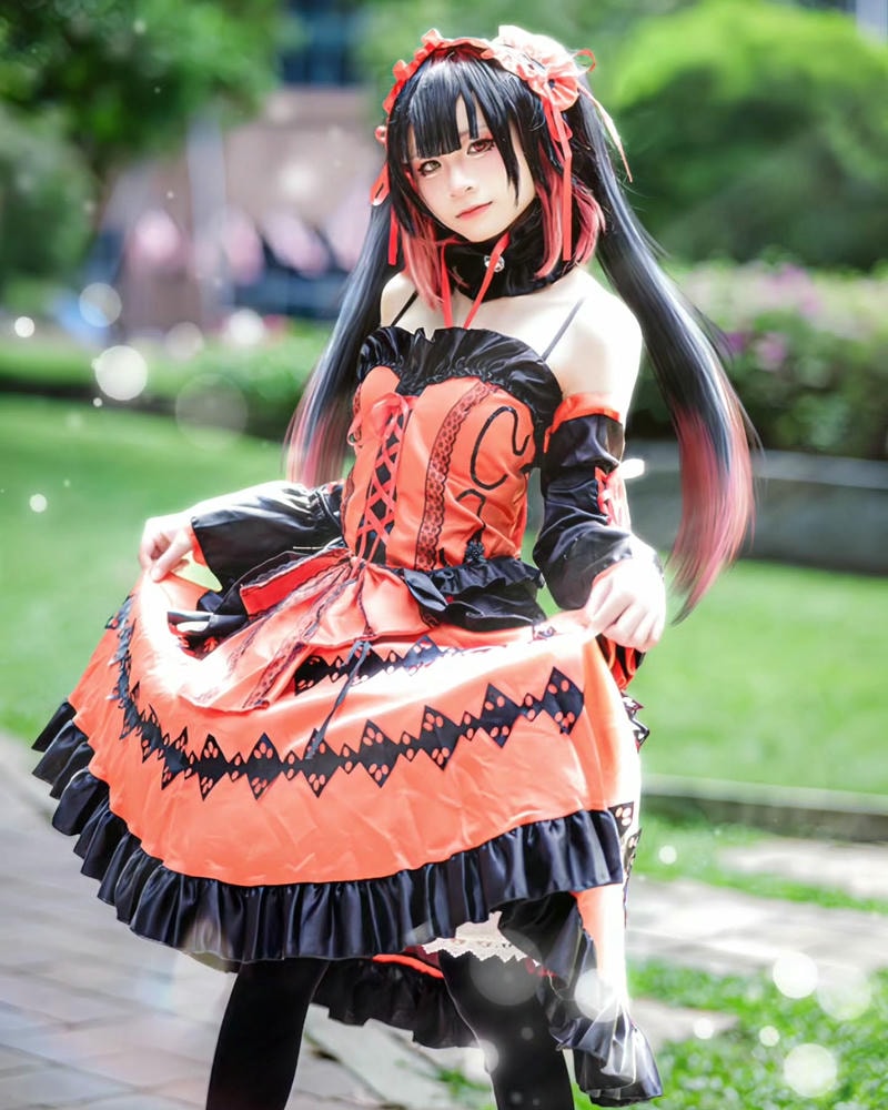 ảnh cosplay kurumi cute