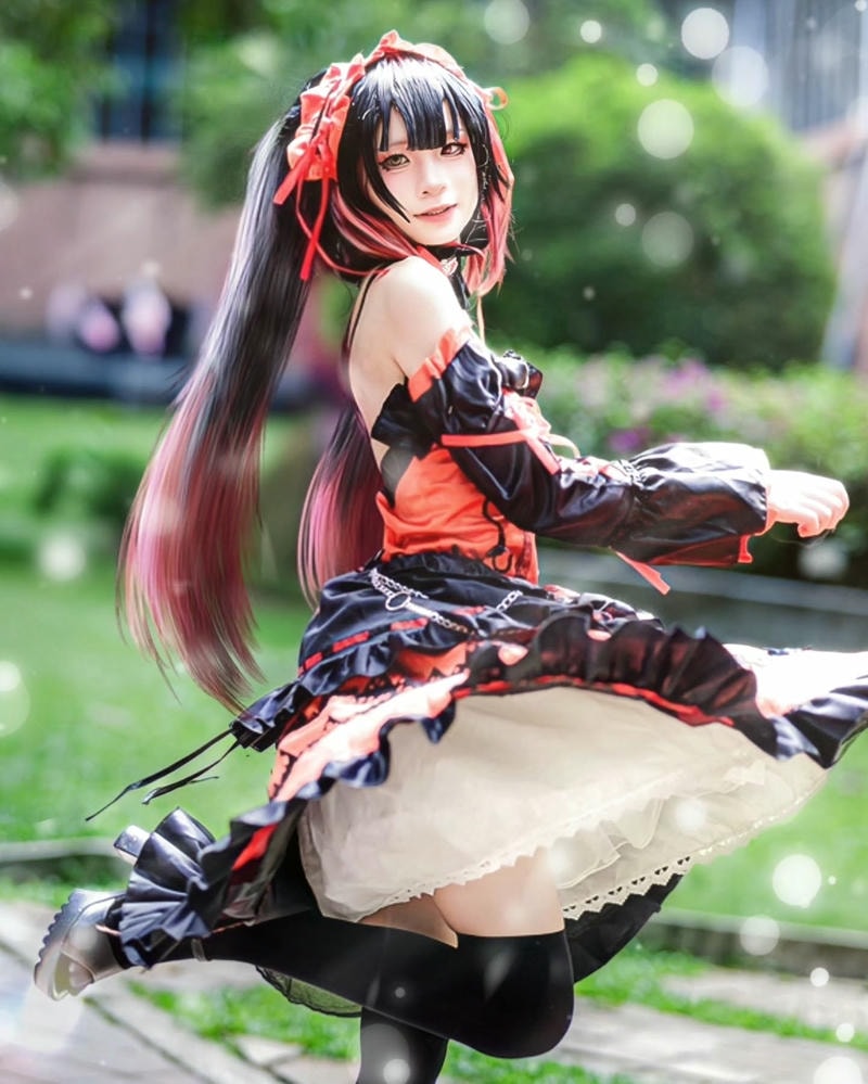 ảnh cosplay kurumi quyễn rũ
