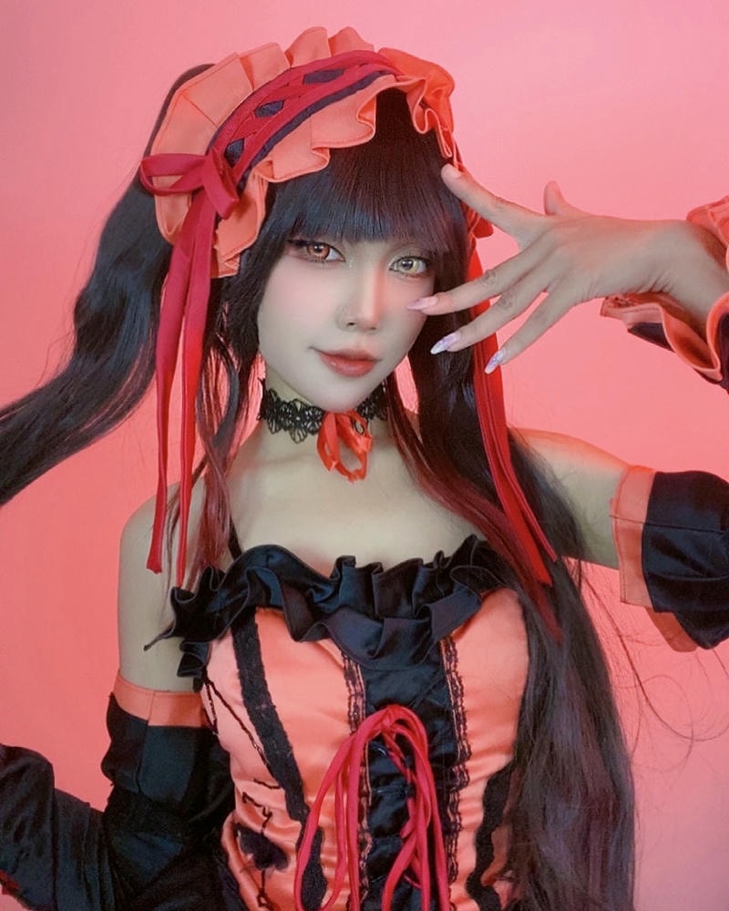 ảnh cosplay kurumi xinh