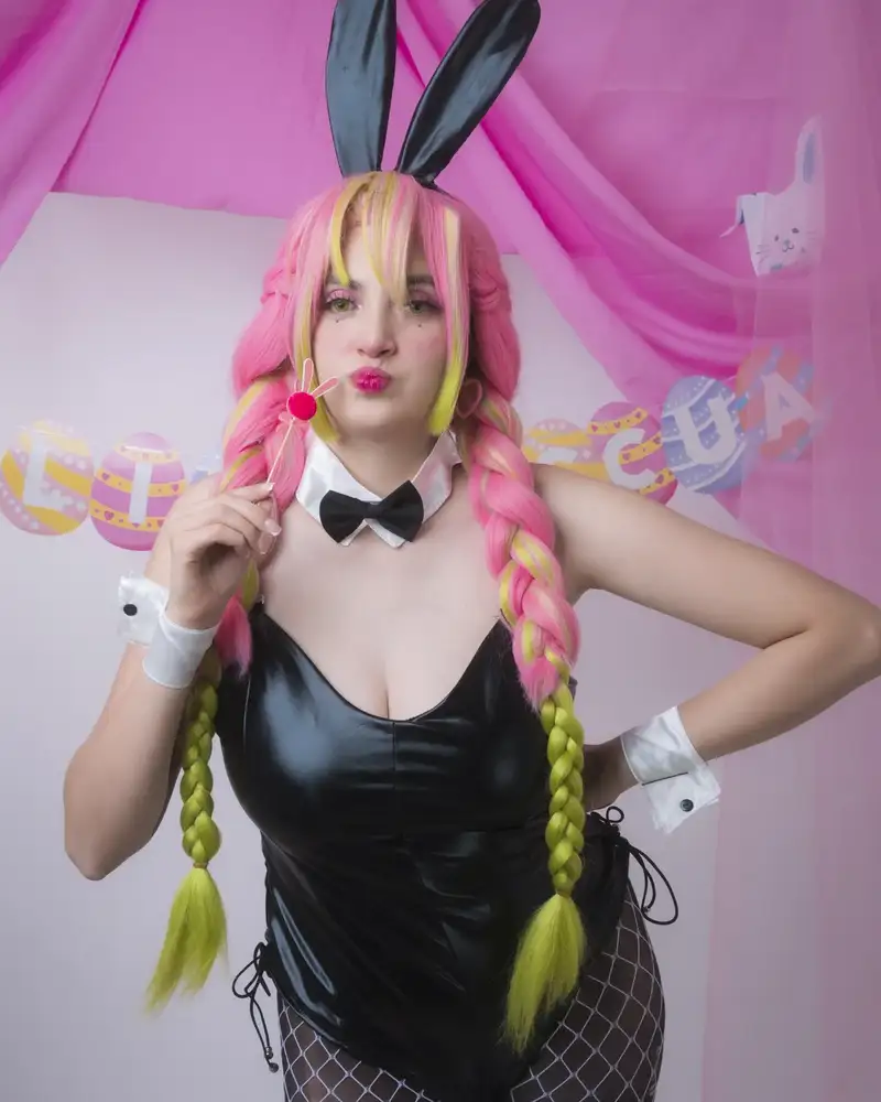 ảnh cosplay luyến trụ dễ thương