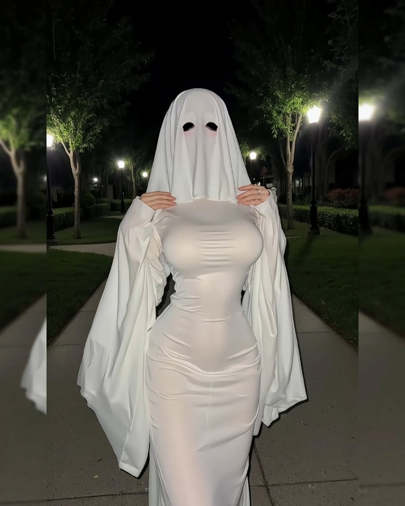 ảnh cosplay ma vú to