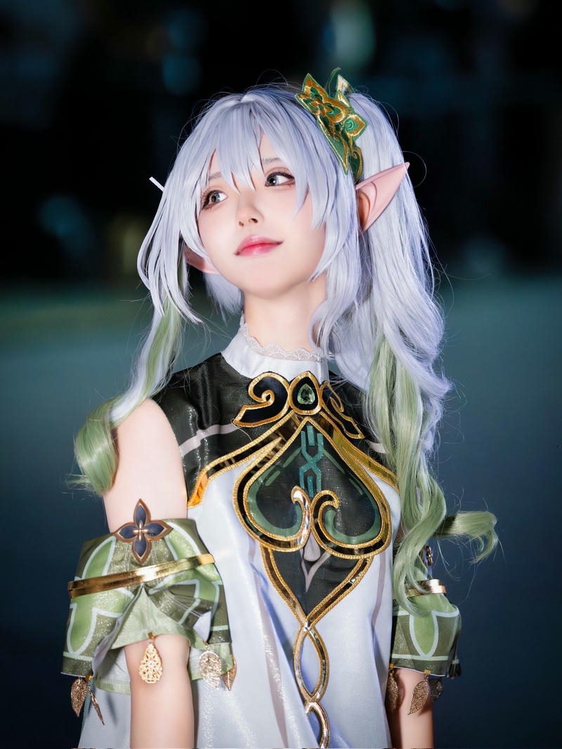 ảnh cosplay nahida cực xinh