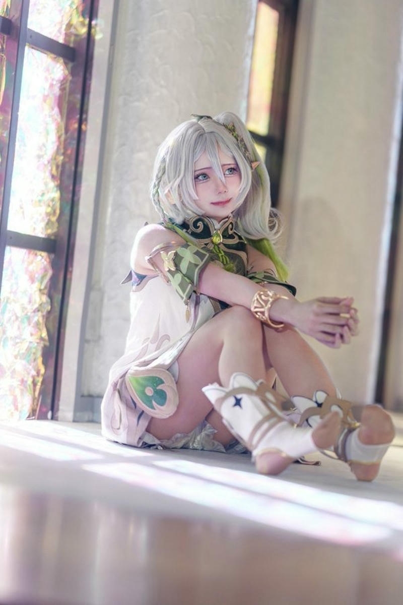 ảnh cosplay nahida xinh