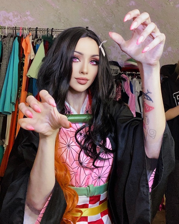 ảnh cosplay nezuko damdang