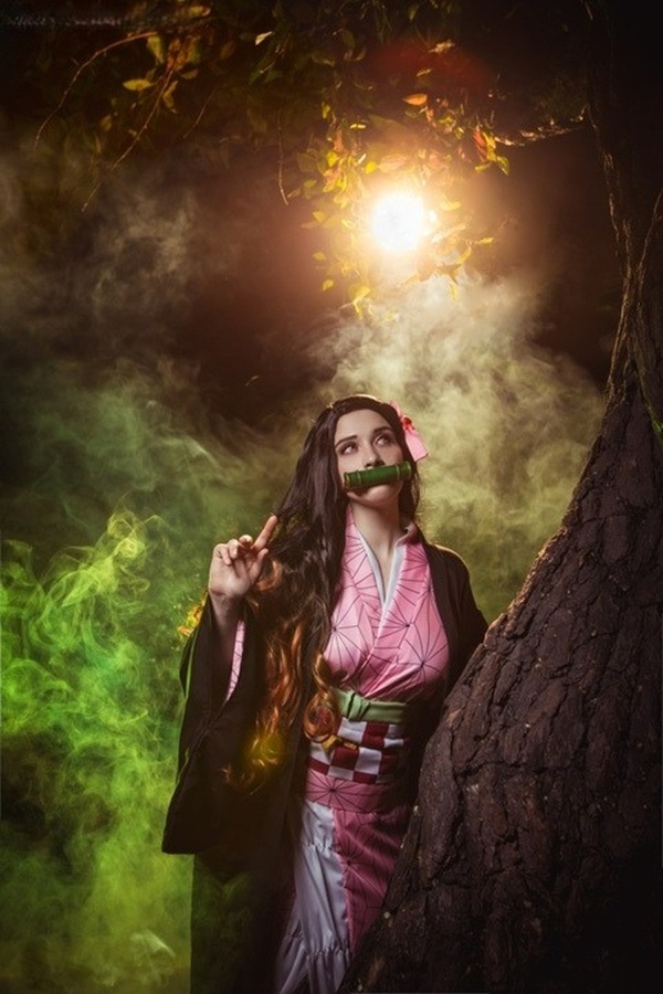 ảnh cosplay nezuko đẹp