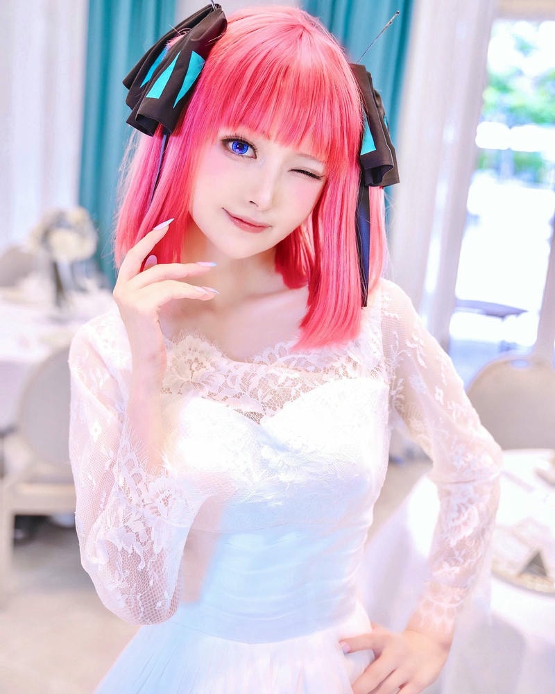 ảnh cosplay nino gợi cảm